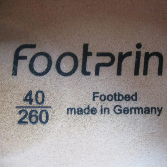 Birkenstock Footprints TRIESTE Beige/Moonstruck Leather Slip on 40 N US W 9 M 7 - Picture 9 of 14